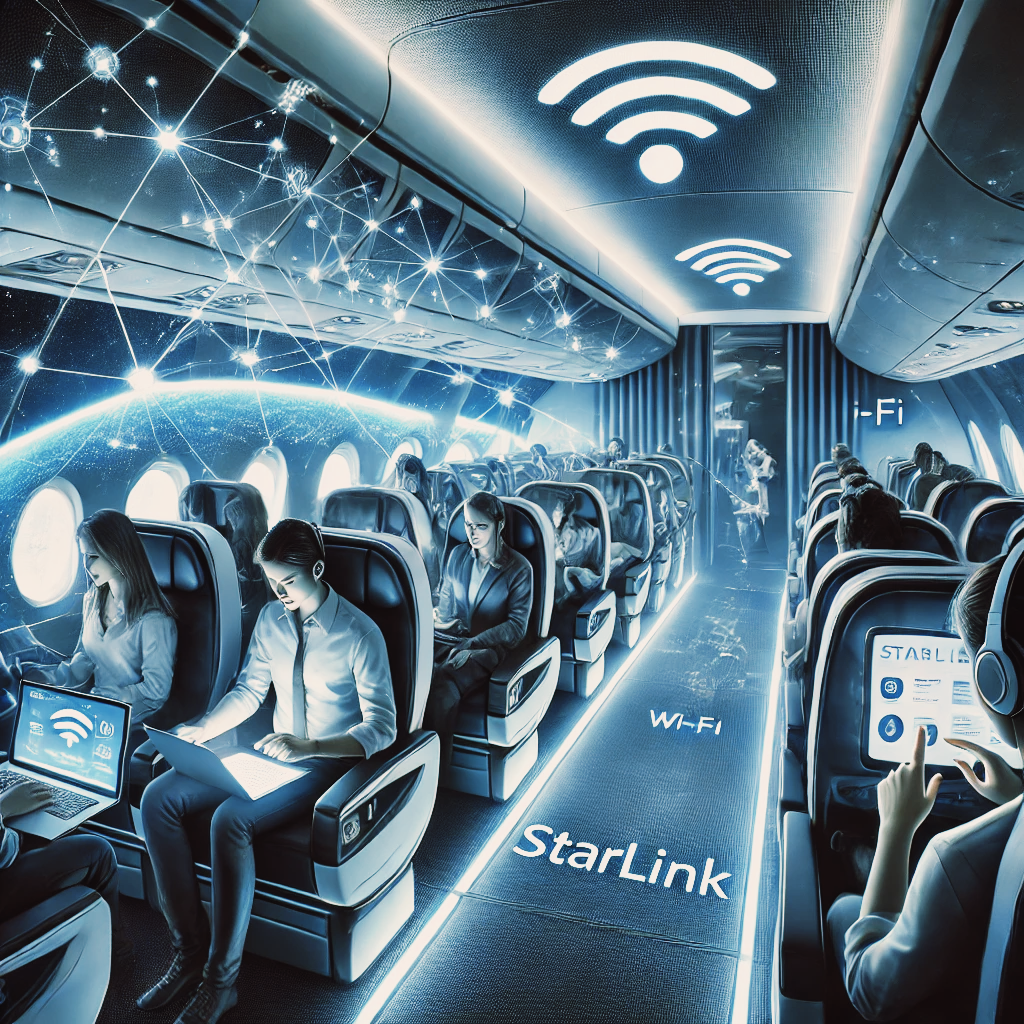 The Future of In-Flight Internet: United Airlines Adopts Starlink for High-Speed Wi-Fi